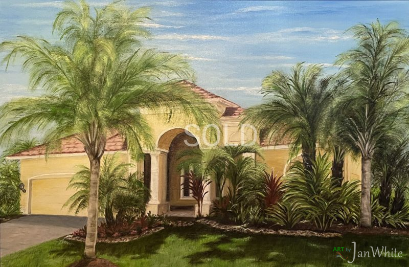 Florida home 24x36